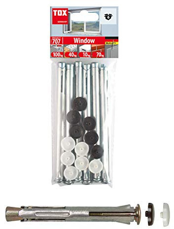 TOX Tassello per telaio metallo Window 10x152mm, 6 pz, 027601161