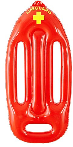 W WIDMANN MILANO Party Fashion 04837 - Salvagente gonfiabile, circa 73 cm, bagnino, carnevale, festa a tema