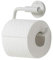 Tiger Porte-rouleau papier toilette, Acier Inoxydable, Blanc, 13,6x9,8x3,9x3,9 cm