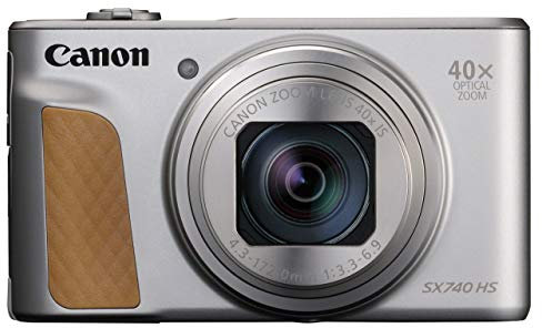 Canon SX740 HS PowerShot Digital Camera - Silver (Renewed)