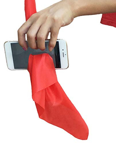 JTLB Sciarpe magiche Puntelli magici Fazzoletto Trucchi magici di Seta Accessori per Spettacolo di magia teatrale Vanishing Silk Attraverso Il Vetro