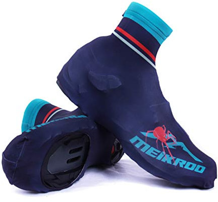 IPENNY Überschuhe Fahrrad mit Reißverschluss Radsportschuhe Warm Winddicht Regen Schnee Boot Protector Radsport Cycling Kälteschutz Thermo Rennrad MTB Radfahren Outdoor Shoe Cover Bike Fahrradzubehör