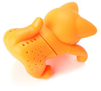 FELTECHELECTR Infuseur à Thé Chat en Silicone Lot de 2 Filtres à Thé en Vrac Ustensiles Cuisine Petit et Portable Facile à Nettoyer Convient pour Maison Bureau Voyage