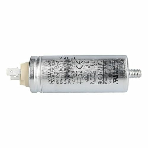 LUTH Premium Profi Parts Condensateur compatible avec Bosch 00610150 8,5 µf avec cosses enfichables pour sèche-linge moteur