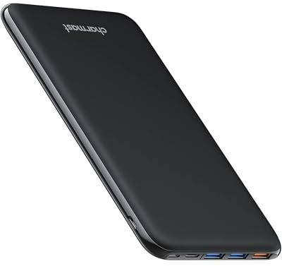 Batteria esterna 26800 mAh USB C Power Bank Fast Charge Compatta Autorizzata in aereo con 4 porte Smart E Uscite e 3 ingressi Compatibile con Telefono