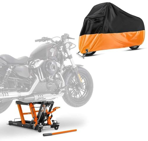 Hebebühne Midlift Motorrad Constands orange DK859