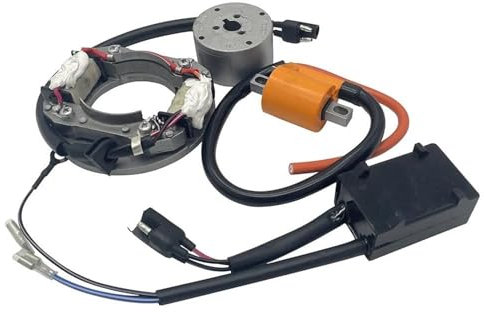 Stator Spule Für Suzuki RM 80 85 85L RM80 RM85 RM85L Dirt Pit Bike MX Motocross Motorrad Zündspule Rotor Stator Magneto CDI Box Set Drähte Zündung Stator Magneto