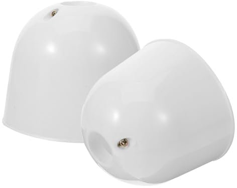 Kichvoe 2stücke Deckenventilator Abdeckhaube Staubschutz Für Deckenventilatoren Langlebige Und Silikonmaterialien Modernes Design Für Jeden