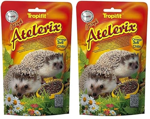 Tropifit ATELERIX 300g - Nourriture pour hérissons Nains (Lot de 2)