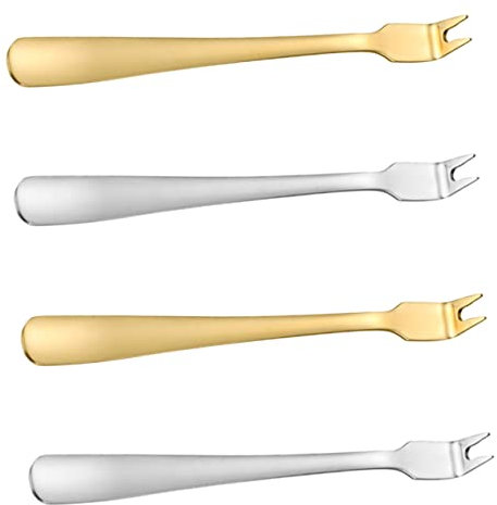 PAMINGONO 1juego Tenedores De Acero Inoxidable Para Barbacoa Utensilios De Cocina Perfectos Para Servir Picnics y Reuniones Familiares