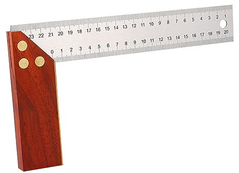 Uonlytech Lineal Aus Holz Lineal Für Holzbearbeitung Ingenieurwerkzeug Maschinisten-werkzeug Für Und Heimwerker