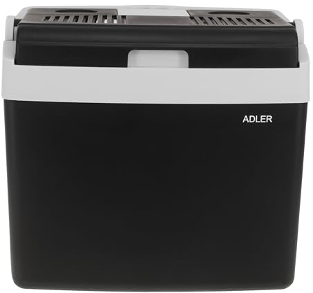 ADLER bärbar kylbox 25 l, värmekylningsbrytare