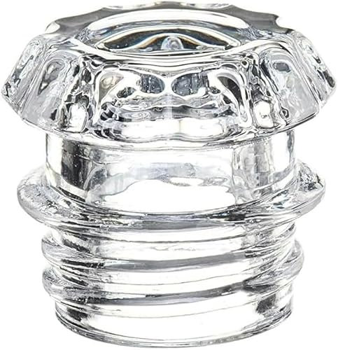 Clear Coffee Percolator Glass Top Replacement Transparent Glass Knob Top for Percolator Replacement Parts for Coffee Pot Coffee Filters,Coffee and Espresso Machine Parts and Accessories