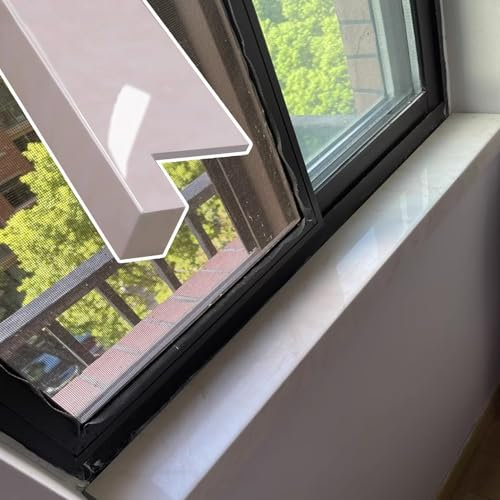 Davanzale Interno Finestra Moderno Davanzale Sporgenza Bordo Naso per Appartamento, Pannello di Copertura in Acrilico Composito per Finestre per Davanzali in Piastrelle, Protezione di Prolungamento(28