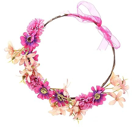 Mikinona Künstlicher Blumenkranz Mit Sonnenblumen Für Partys Hochzeiten Und Festivals Leicht Rutschfest Accessoire Für Unvergessliche Und Fröhliche