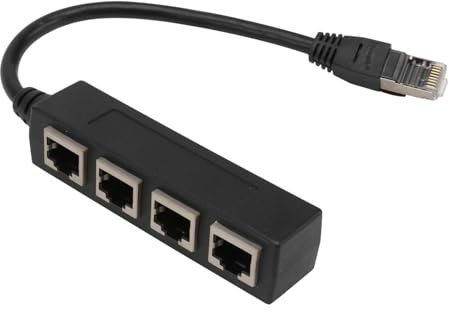 NUOBESTY Répartiteur Réseau Emplacements Pour Maison Bureau Distributeur De Câbles Réseau