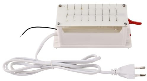 Vocdikficy Generador de Ionizador Negativo, Ionizador, Purificador de Aire, Elimina el Humo, Polvo, Purificadores de Aire, Generador de Aniones de Iones, Ionizador, Enchufe Europeo
