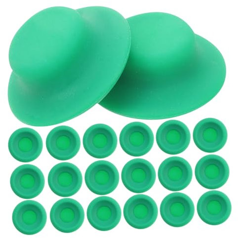 Warmhm 20pcs Beer Bottle Gasket Replacement Seal Ring for Swing Top Bottles Leakproof Silicone Cap Seal Easy to Install