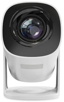 PRIXTON Proyector portátil Dalí, 4.800 lúmenes, 110 ANSI lúmenes, Mando a Distancia, 30.000 h, 32” a 120”, Conexión HDMI/USB/AC IN, Resolución HD Compatible con Full HD 4K LED (Reacondicionado)