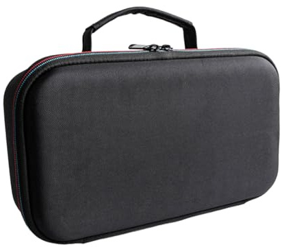 FUTUREORYY Wireless Mic Carrying Case Hard Microphone Storage Pouch with Zipper Portable Protective Box Compatible with Wireless Go 2 for Music and Stage Use Random Color