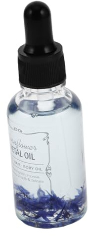 TOYANDONA Essenziale di Centaurea 10ml per Corpo e Routine di Bellezza, Idratante Multifunzionale in Vetro Colore Blu per Pelle Luminosa e Relax