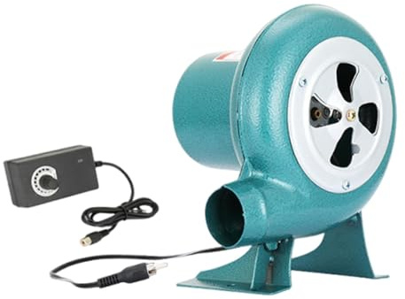 Souffleur de Forge électrique, Ventilateur de Barbecues 220V, Ventilateur électrique Ventilateur de à Air Centrifug, Ventilateur de Forge à Charbon, pour Le Barbecue, Poêle à Bois, Bûche, 100 W