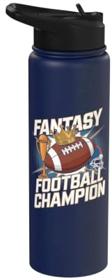 Fantasy-Football-Champion Stainless Steel Insulated Water Bottle