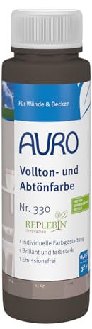 AURO Vollton- und Abtönfarbe - Umbra gebrannt - 0,25L
