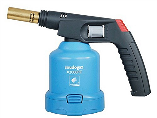 Campingaz Lötlampe Soudogaz X2000 mit Piezo Zündung für Stechkartusche C206 GLS, 2000026177