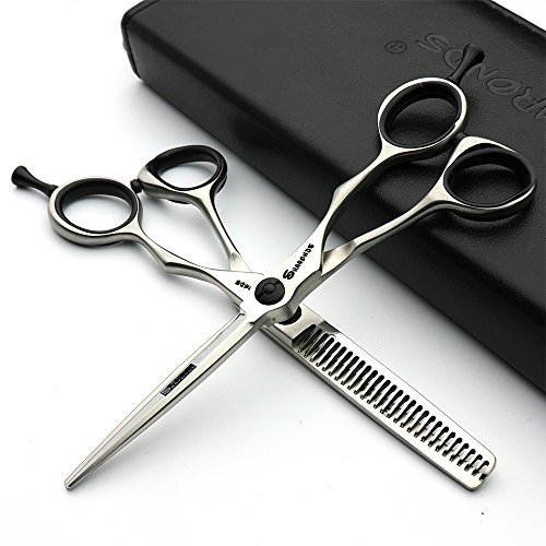 Japon 440 C modelage Studio Ciseaux Coiffeur professionnel 5.5' Mat Mat outils de modelage Ensemble de ciseaux de coupe Et ciseaux à effiler