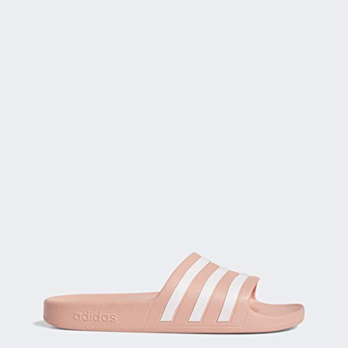 adidas Damen Adilette Aqua Sandale, Staubrosa/Weiß/Staubrosa, 44 EU