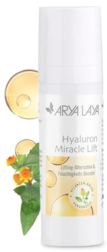 ARYA LAYA Hyaluron Miracle Lift, 30 ml | Pflanzliche Lifting-Alternative, Hyaluron-Booster mildert Falten, Feuchtigkeits-Serum für viele Hauttypen, vegan