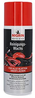 NIGRIN MOTO-BIKE Reinigungs-Wachs für Motorrad Wachspolitur, mit lang anhaltenden Abperleffekt, 400 ml
