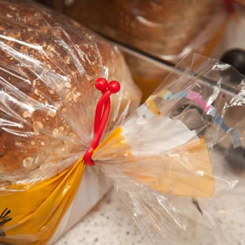 Caraselle 25 Bread Bag Clips 4cm long made in UK for salad/crisp bag