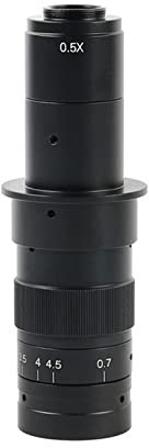 Cámara Digital para microscopios Microscopio Digital Industrial del Solo Tubo óptico 180X Ccd Lente de cámara C-Monte Zoom Lens