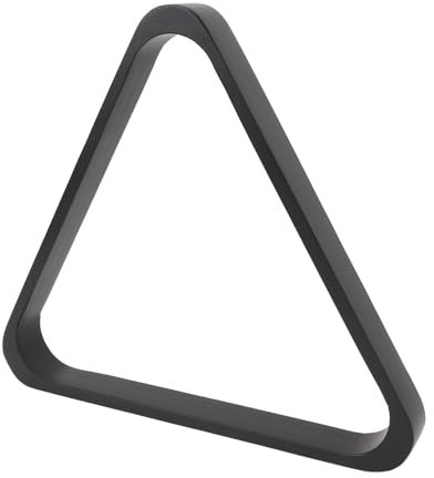 Keenso Billiard Ball Rack, 9 Ball Billiard Pool Triangle Rack Pool Table Accessories for Snooker