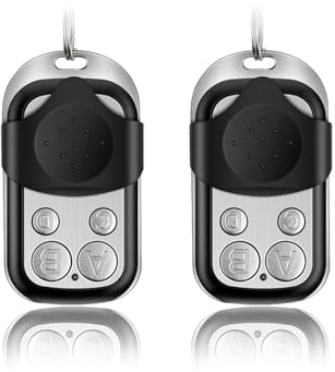 Motorisation de portail coulissant automatique, Commutateur ouvre-porte intelligent APP télécommande for porte de Garage support Alexa Echo Google Home EWelink contrôle + RF 433 MHz(2pcs Without batte