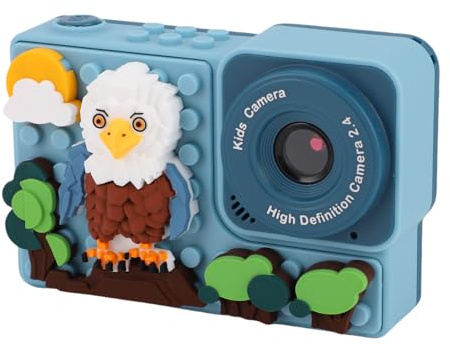 Alomejor Kids Camera, 40MP Instant Camera for Kids & 6 Filters, for 3-12 Years Children Outdoor Photography (Blue)