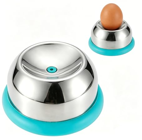 Eierstecher Eipicker aus Edelstahl und Kunststoff,Eierpiekser Eieröffner Eierknacker Eierschäler,Praktisches Küchenutensil für Rohe und Gekochte Eier mit Ergonomischer Griff |Küchenzubehör Egg Gadget