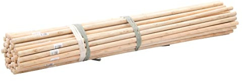 Silverline 999088 Besenstiele 1220 x 24 mm, 50er-Pckg.