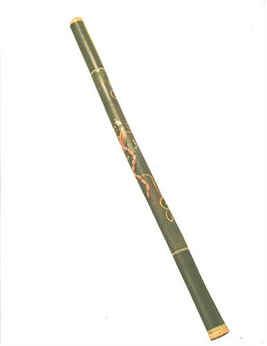 Didgeridoo (Bambus, ca. 1,2 m lang) handbemalt