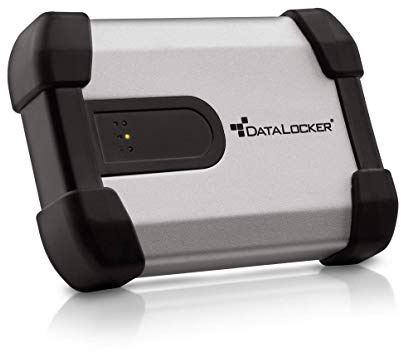 DataLocker H350 1TB External Hard Drive with Encrypted Password Protection, FIPS 140-2 Level 3 Certified, NATO Certified, TAA Compliant, AES 256-bit HDD Storage Suits Windows & macOS, Multi-Language