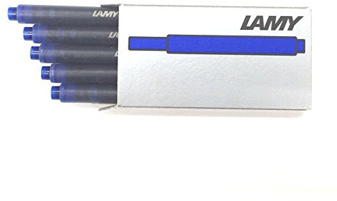 Lamy T10 Tintenpatronen 40 Stück blau (8 Päckchen mit 5 Patronen)