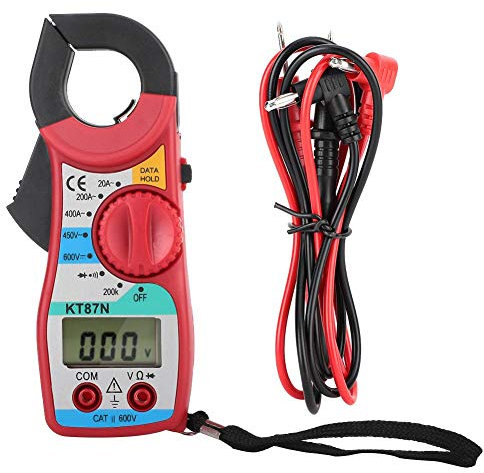 Multimètre, KT87N 600V/450V 20-400A DC/AC pince ampèremètre numérique ampèremètre multimètre testeur Kit préservation des données avec écran LCD Multimètre