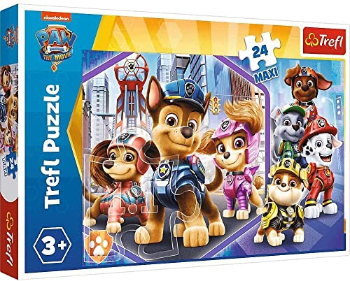 Trefl, Puzzle, Hilfsbereit, PAW Patrol, 24 Maxiteile, für Kinder ab 3 Jahren