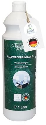 Lorito Allzweckreiniger Konzentrat 1L | Allesreiniger zertifiziert mit dem EU-Ecolabel, Reinigungsmittel für Edelstahl, Fliesen, Laminat und PVC, Made in Germany