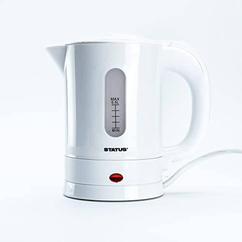 STATUS Orlando 0.5 Litre White Dual Voltage Portable Travel Kettle (ORLANDOKETTLE)