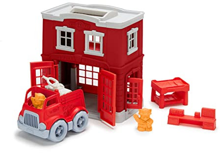 Green Toys Feuerwehrstation Spielset – CB2