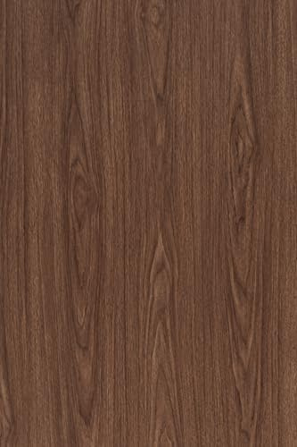 HOLOMEY Papel de contacto de grano de madera de nogal para encimeras y gabinetes, 16 x 78 pulgadas, despegar y pegar, película autoadhesiva impermeable, extraíble, vinilo decorativo de madera para