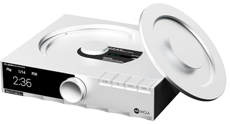 S.M.S.L PL200 MQA-CD-spelare, Hi-End Class CD Program Flagship DAC Chip AK4499EX, High-end Bluetooth Chip 32bit/768kHz, DSD512, MQA Full Decoding, CD/Bluetooth/CD Player Input med fjärrkontroll